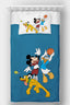 Tek Kişilik Yatak Örtüsü Mickey Mouse