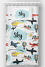 Uçaklı Desenli Tek Kişilik Yatak Örtüsü