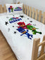 Kişiye Özel Montessori %100 Pamuk Nevresim Seti Pj Maskeliler 66346990037