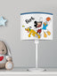 Kişiye Özel Başucu Abajur Mickey ve Donald Duck