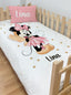 Kişiye Özel Montessori %100 Pamuk Nevresim Seti Minnie Moue mnt66346990090