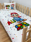Kişiye Özel Montessori %100 Pamuk Nevresim Seti Super Mario mnt66346990083