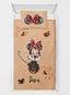 Kişiye Özel %100 Pamuk Tek Kişilik Pike Seti Minnie Mouse yntkpk72536985