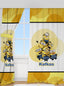 Kişiye Özel Baskılı Fon Perde Minions