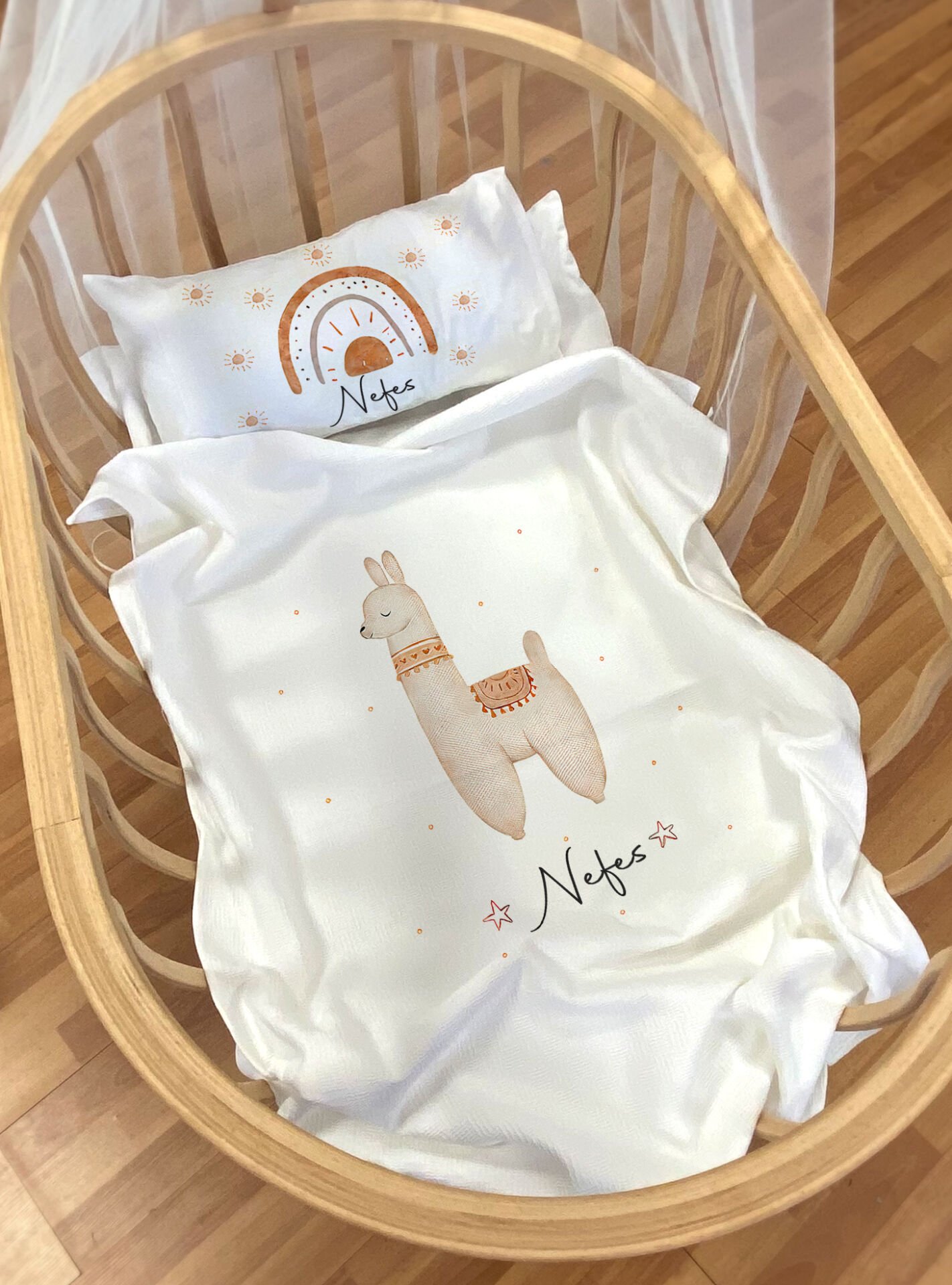 Anne Yanı ve Park Yatak Pike Seti Lama