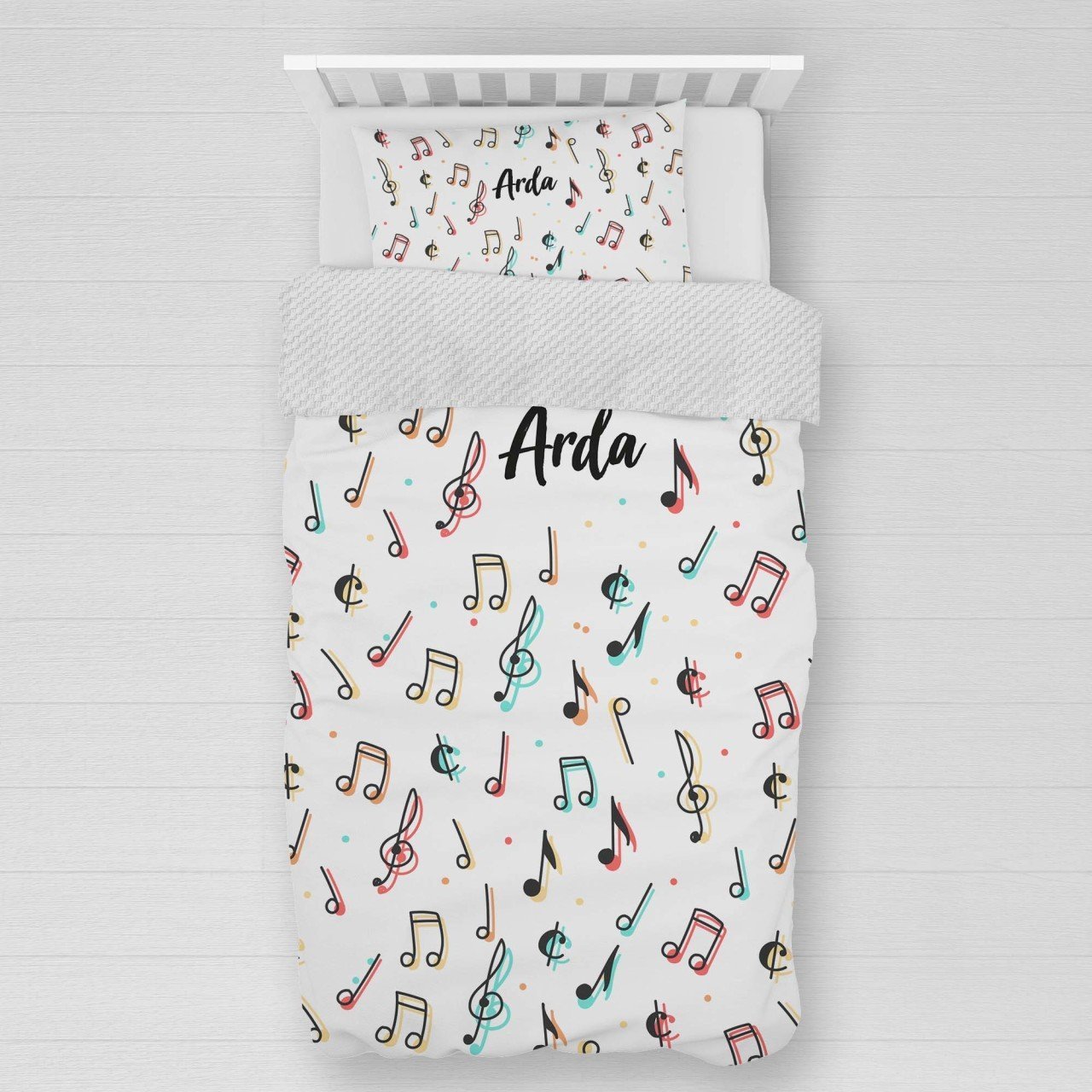 Kişiye Özel %100 Pamuk Tek Kişilik Pike Seti