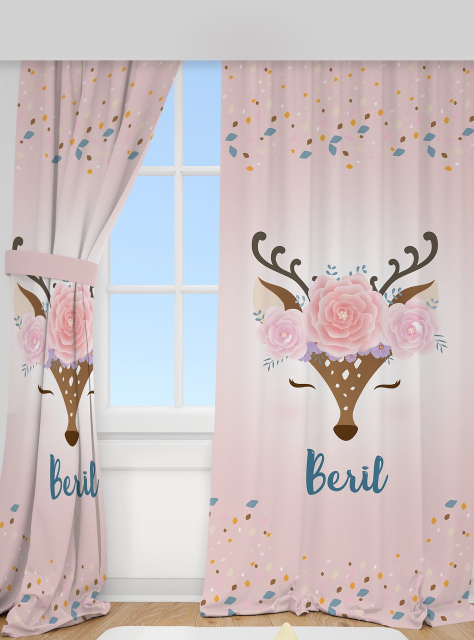 Kişiye Özel Fon Perde Bambi Ürün ana görseli