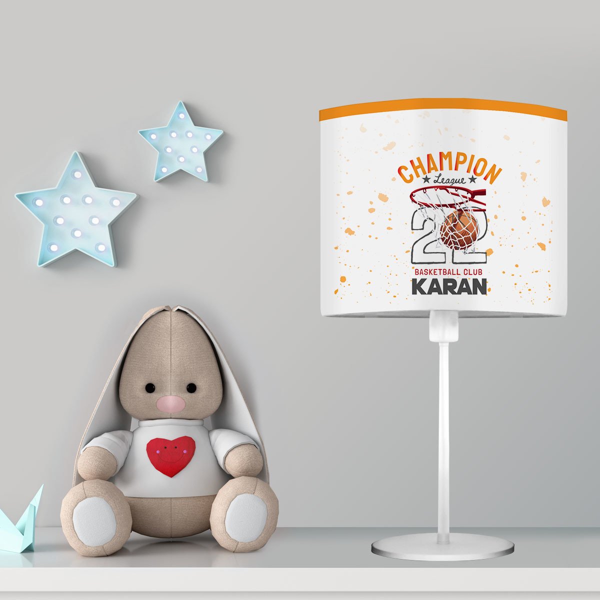 Kişiye Özel Başucu Abajur Ürün ana görseli
