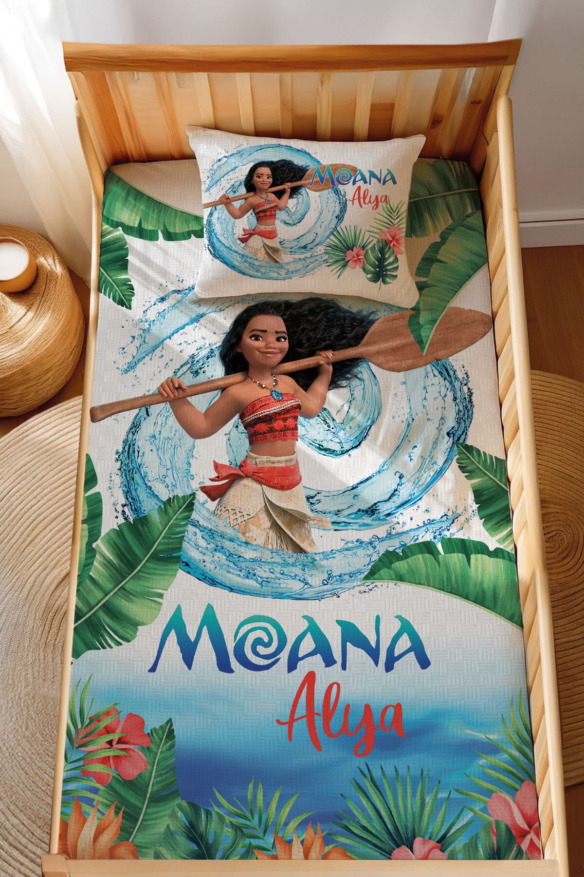 Montessori Pike Seti Jakarlı %100 Pamuk Moana