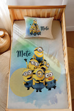 Montessori Pike Seti Jakarlı %100 Pamuk Minions