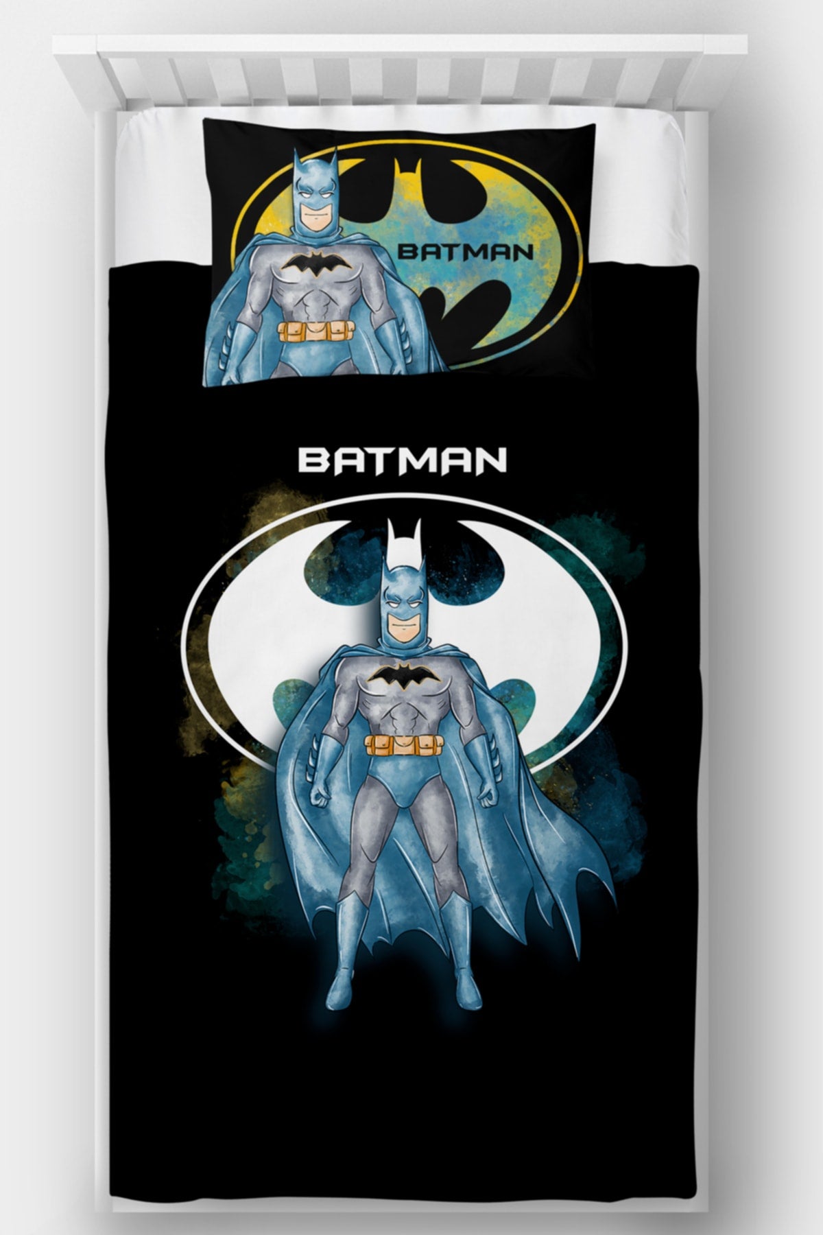 Tek Kişilik Yatak Örtüsü Batman