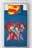 Tek Kişilik Yatak Örtüsü Superman