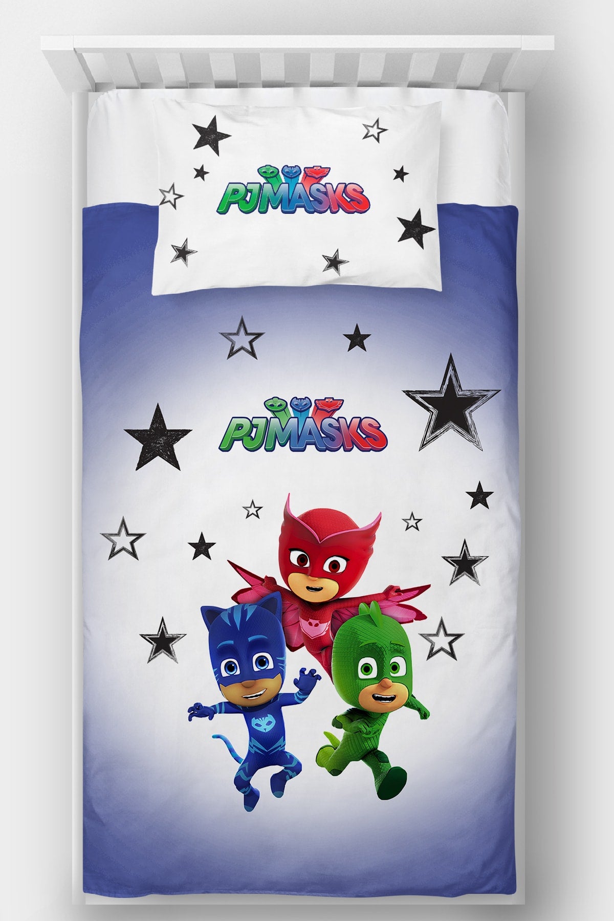 Tek Kişilik Yatak Örtüsü Pj Masks Ürün ana görseli