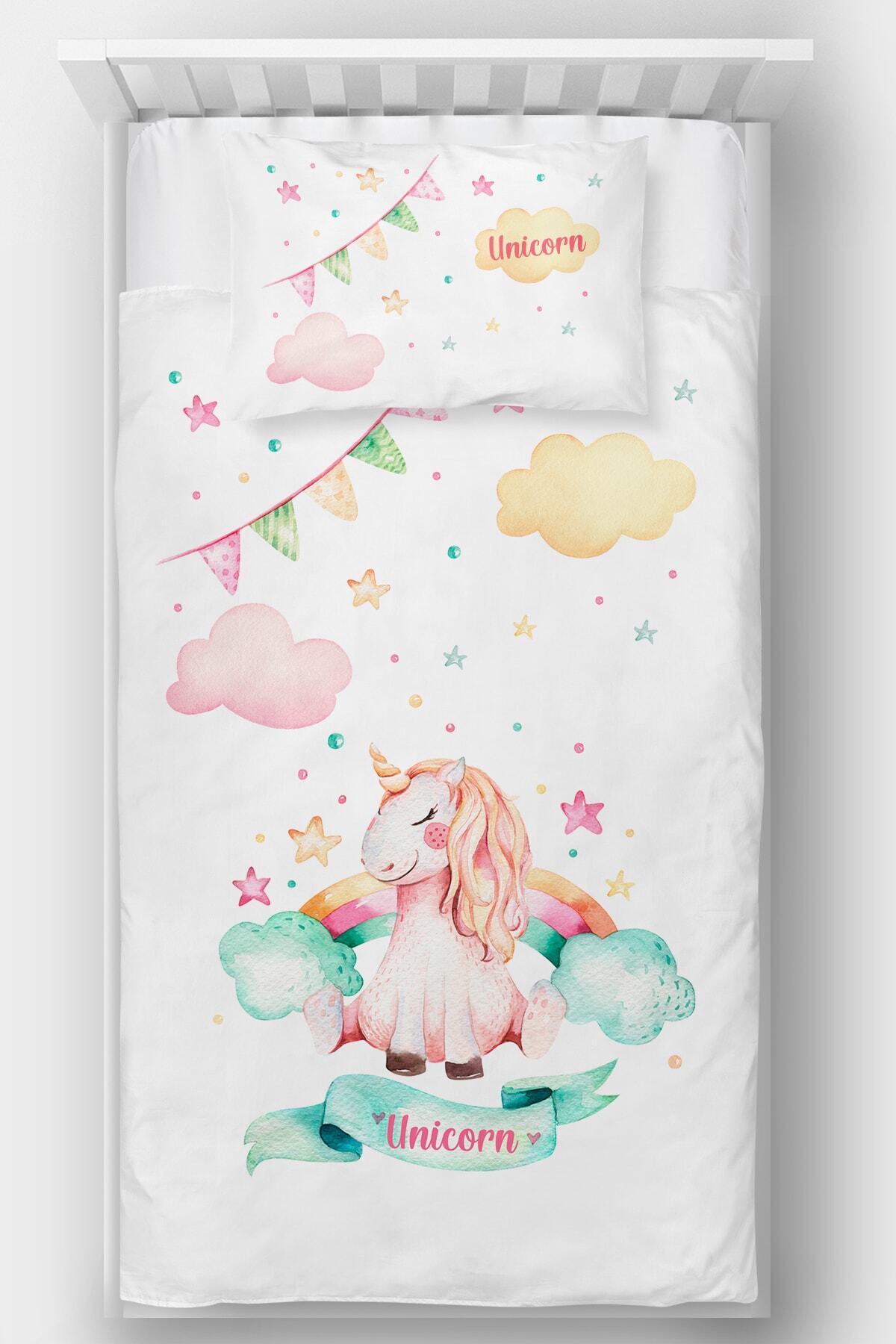 Unicorn Tek Kişilik Yatak Örtüsü