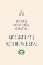 İsme Özel Penye Bebek Battaniyesi Ayda Uyuyan Ayı