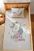 Montessori Pike Seti Jakarlı %100 Pamuk Unicorn