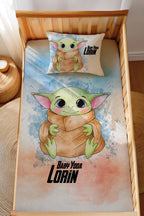 Montessori Pike Seti Jakarlı %100 Pamuk Baby Yoda