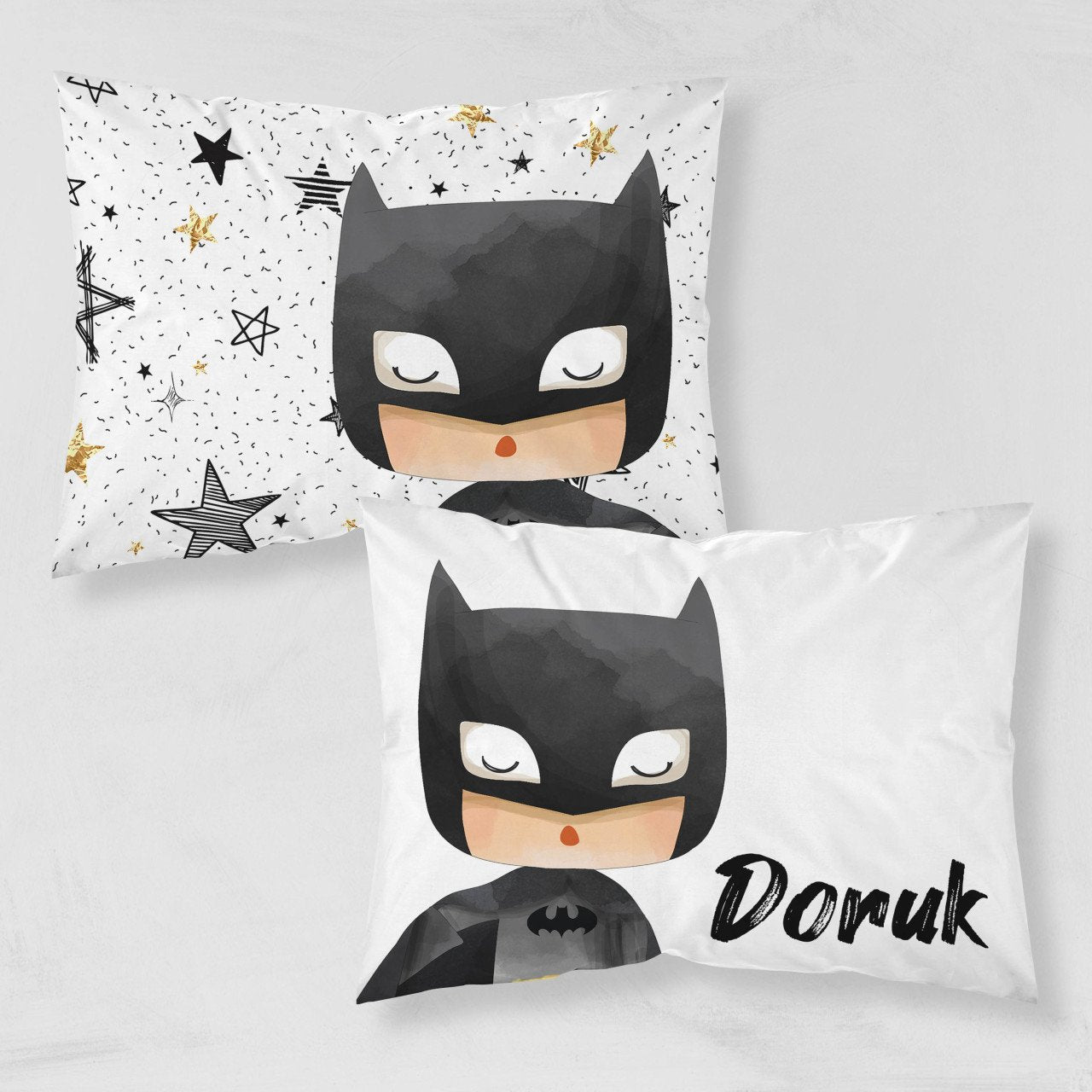 Kişiye Özel Çocuk Yastık Kılıfı Batman 37402byk Ürün ana görseli