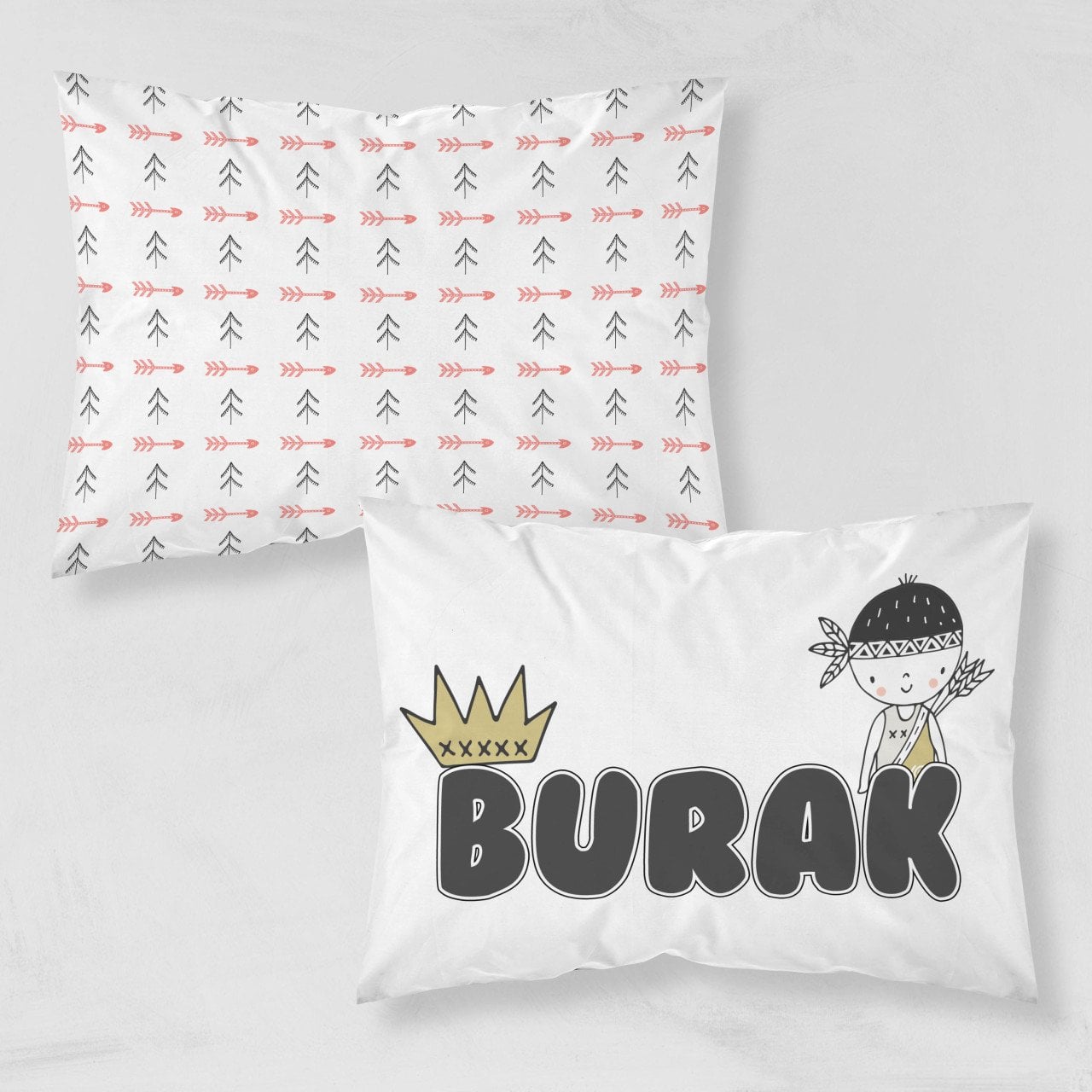 Kişiye Özel Çocuk Yastık Kılıfı Cesur 37402byk Ürün ana görseli