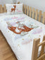 Kişiye Özel Montessori %100 Pamuk Nevresim Seti Bambi