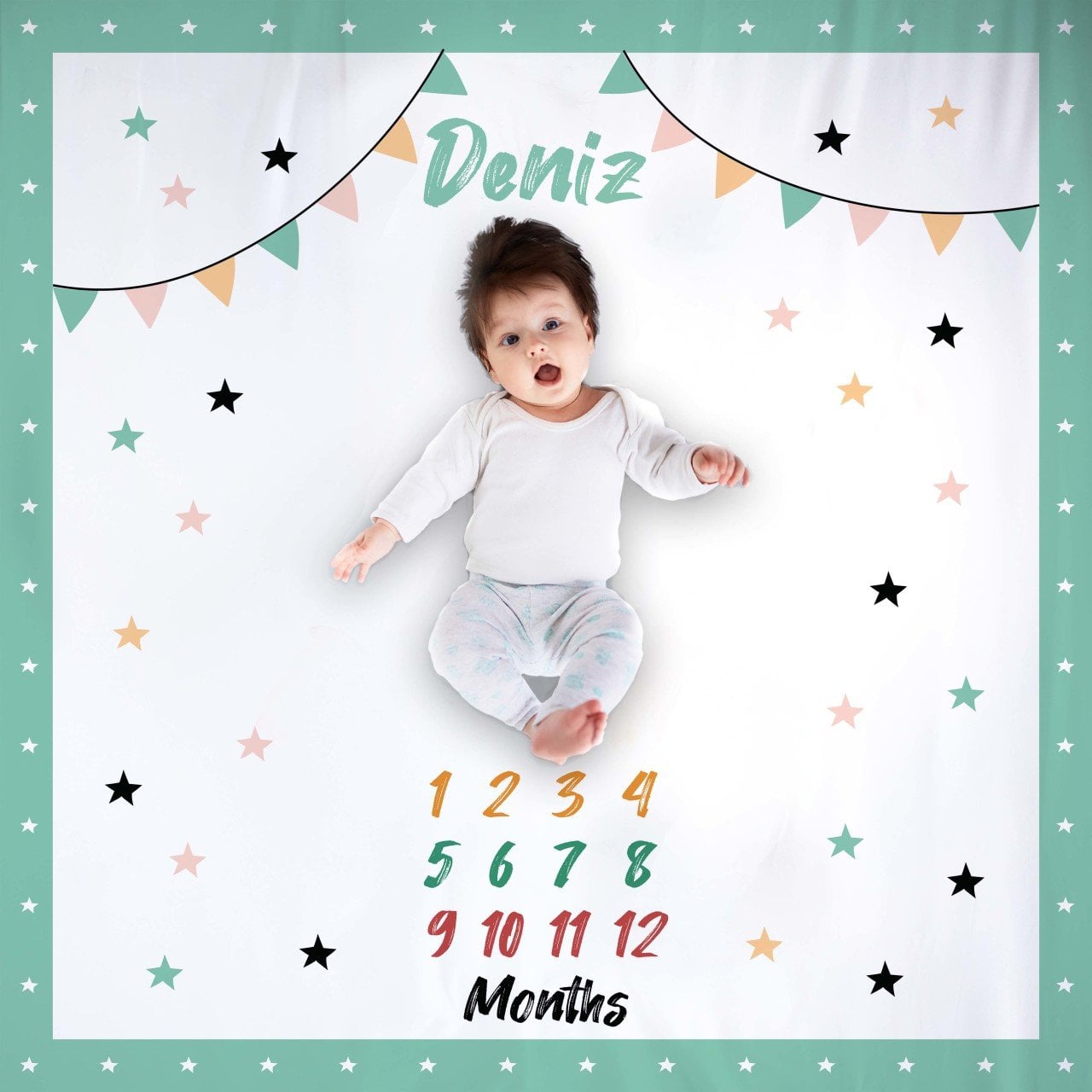 Kişiye Özel Anı Örtüsü Bayrak 39817406aö