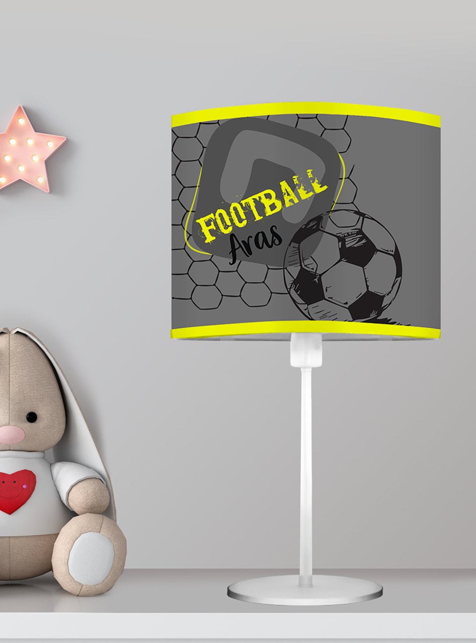 Kişiye Özel Başucu Abajur Futbol Ürün ana görseli