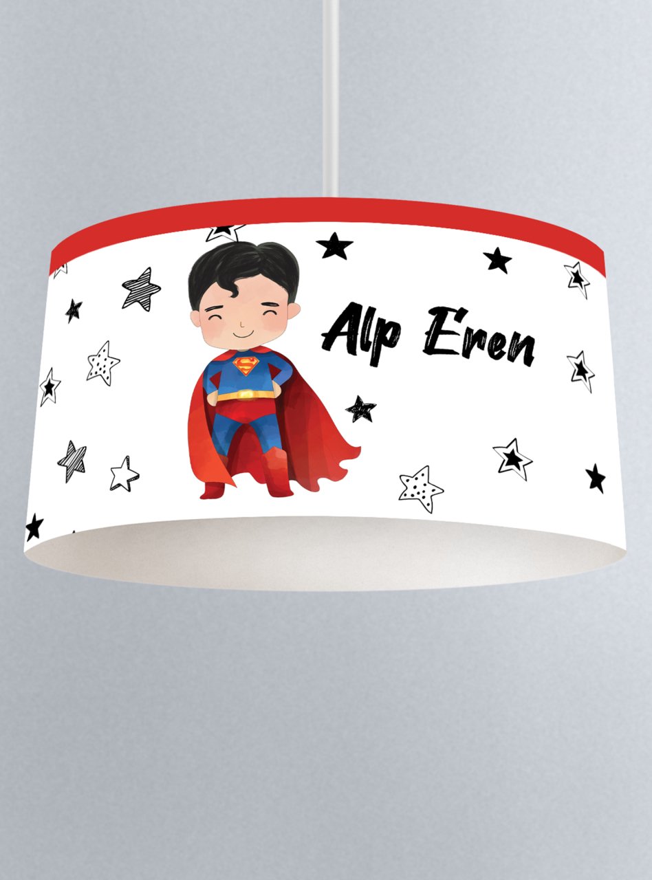 Kişiye Özel İsimli Sarkıt Superman Ürün ana görseli