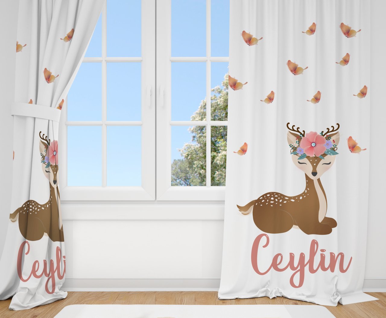 Kişiye Özel Fon Perde Bambi Ürün ana görseli