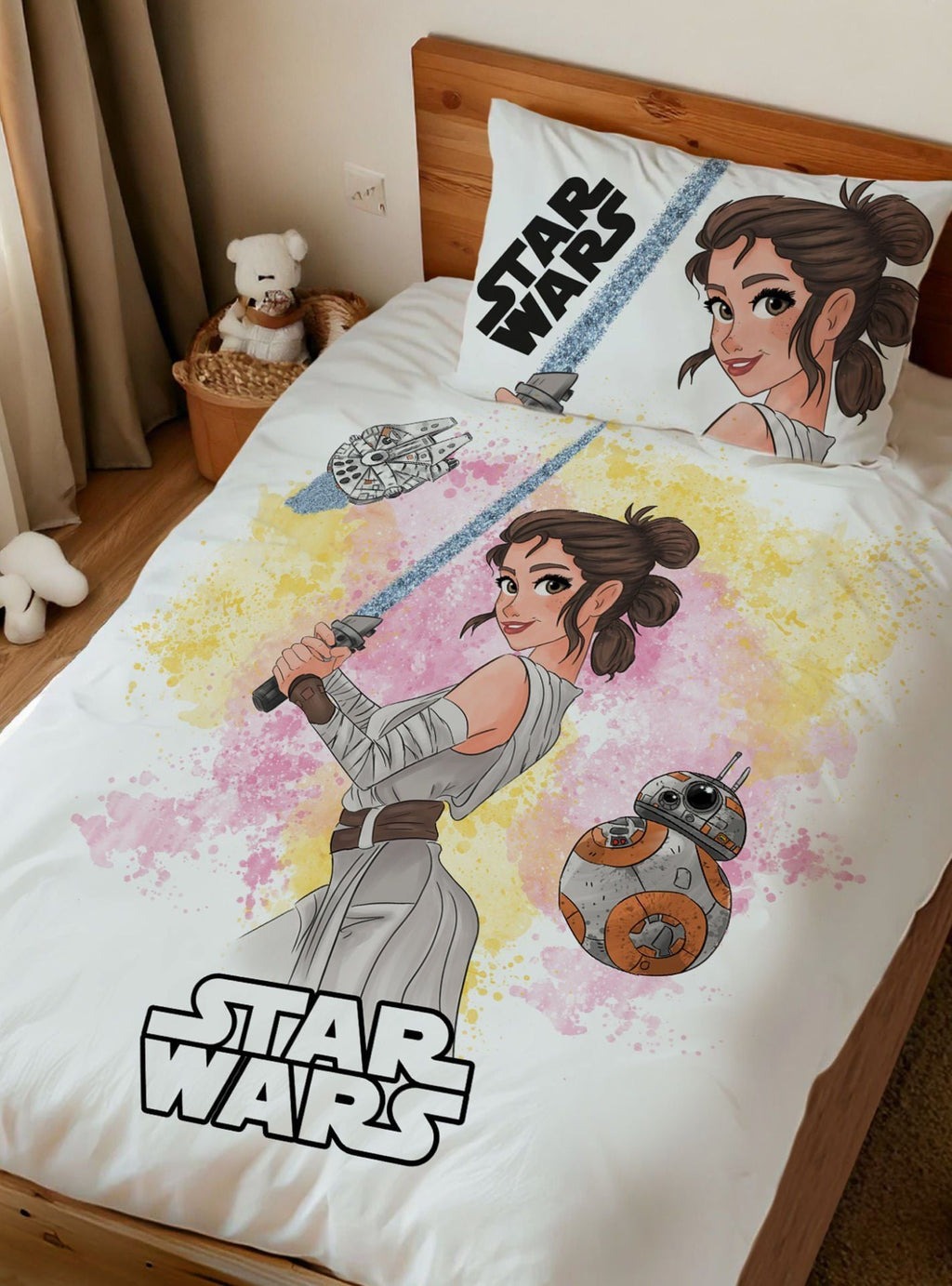 Kişiye Özel Tek Kişilik Nevresim Star Wars