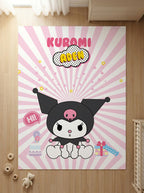 Kişiye Özel Kuromi Kawaii Çocuk Halısı