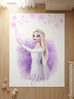Kişiye Özel Rapunzel Çocuk Halısı