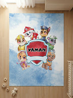 Kişiye Özel Paw Patrol Çocuk Halısı