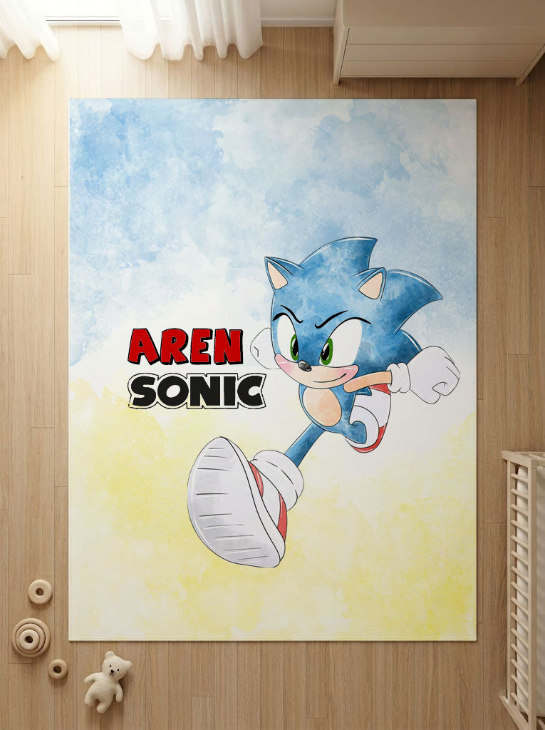 Kişiye Özel Sonic Çocuk Halısı