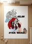 Kişiye Özel Star Wars Erkek Çocuk Halısı