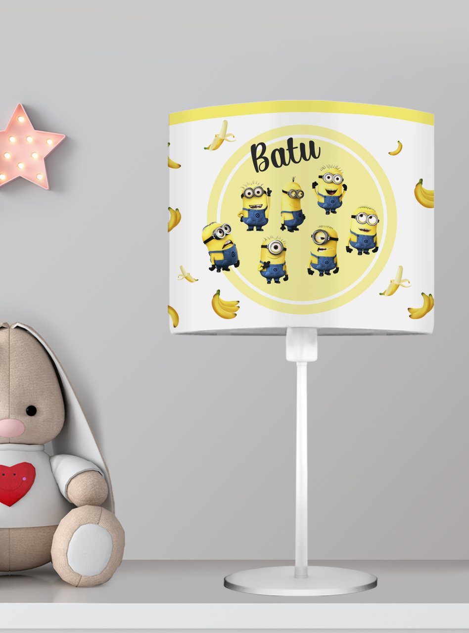Kişiye Özel Başucu Abajur Minions Ürün ana görseli