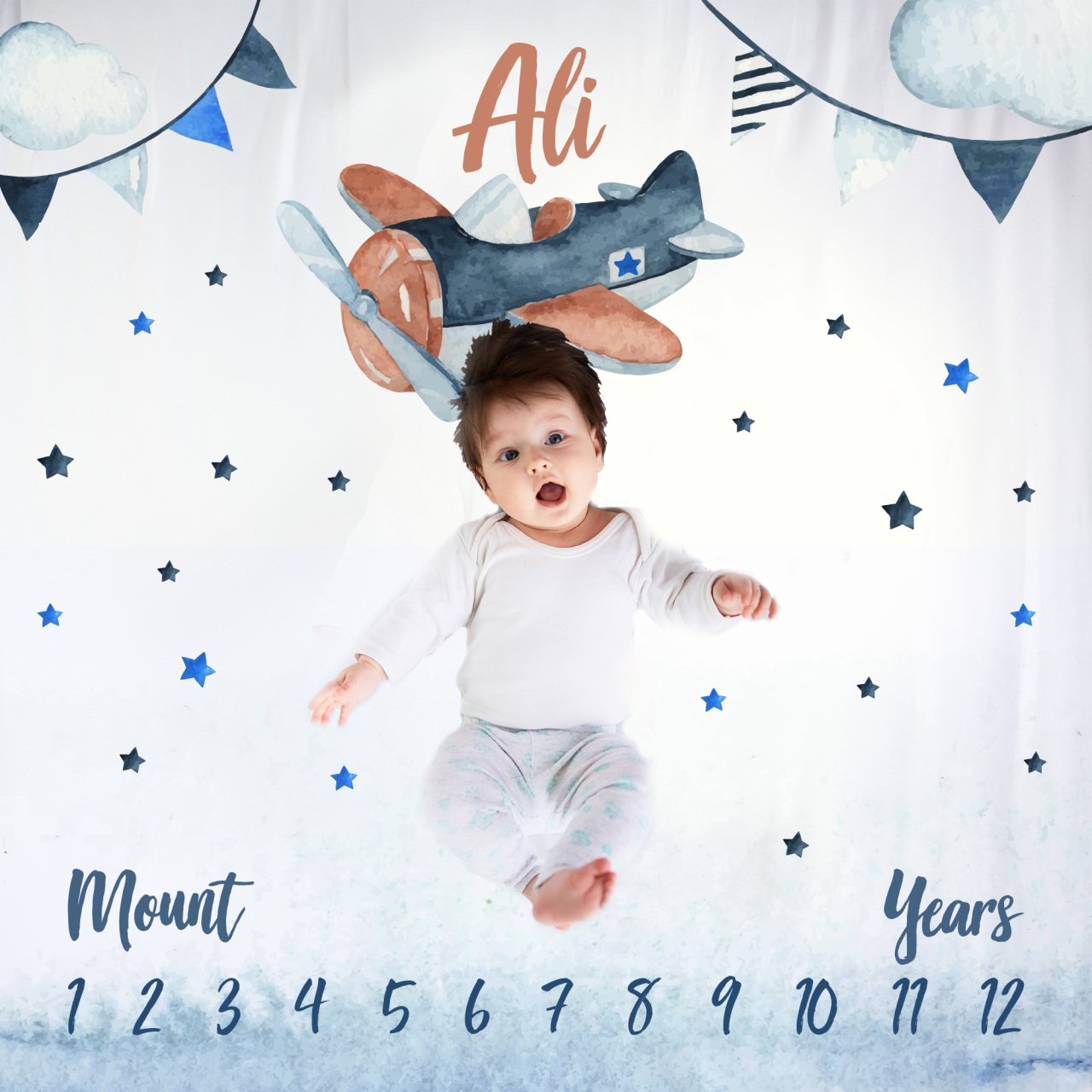 Kişiye Özel Anı Örtüsü Uçak 2828394050aö