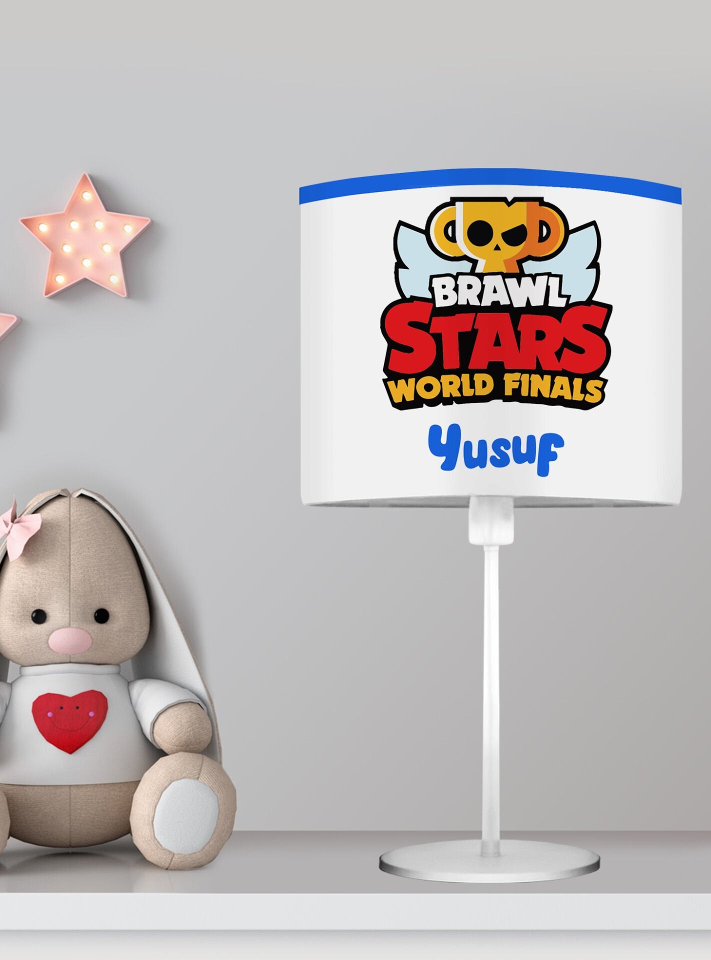 Kişiye Özel Başucu Abajur Brawl Stars