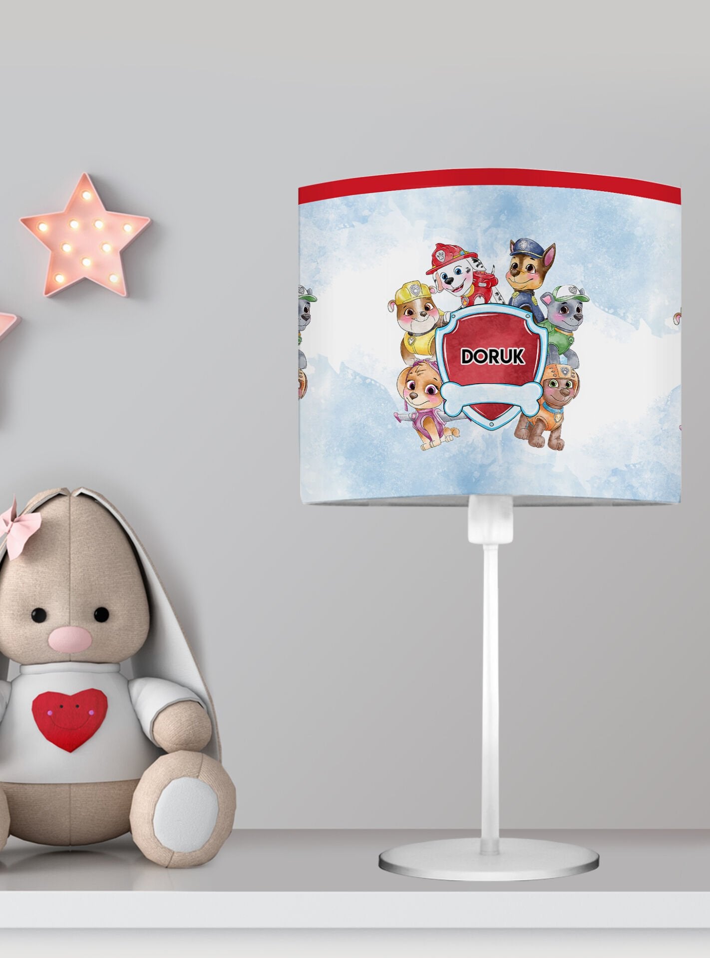 Kişiye Özel Başucu Abajur Paw Patrol Ürün ana görseli