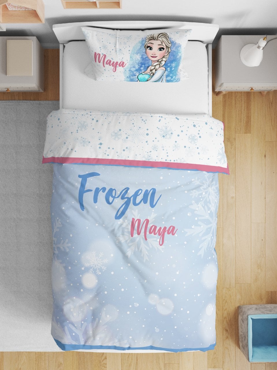 Kişiye Özel Çift Taraflı Yorgan Frozen Elsa 5345347 Ürün ikincil görseli