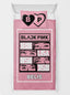 Kişiye Özel %100 Pamuk Tek Kişilik Pike Seti Black Pink yntkpk72536970