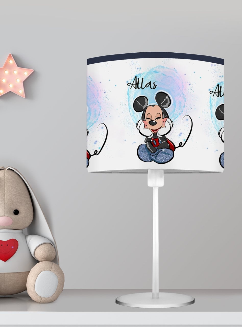 Kişiye Özel Başucu Abajur Mickey Mouse Ürün ana görseli