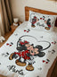Kişiye Özel Tek Kişilik Nevresim Minnie Mickey