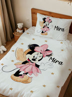 Kişiye Özel Tek Kişilik Nevresim Minnie Moue tknevrs-9182743