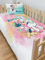 Kişiye Özel Montessori %100 Pamuk Nevresim Seti Minnie Mouse