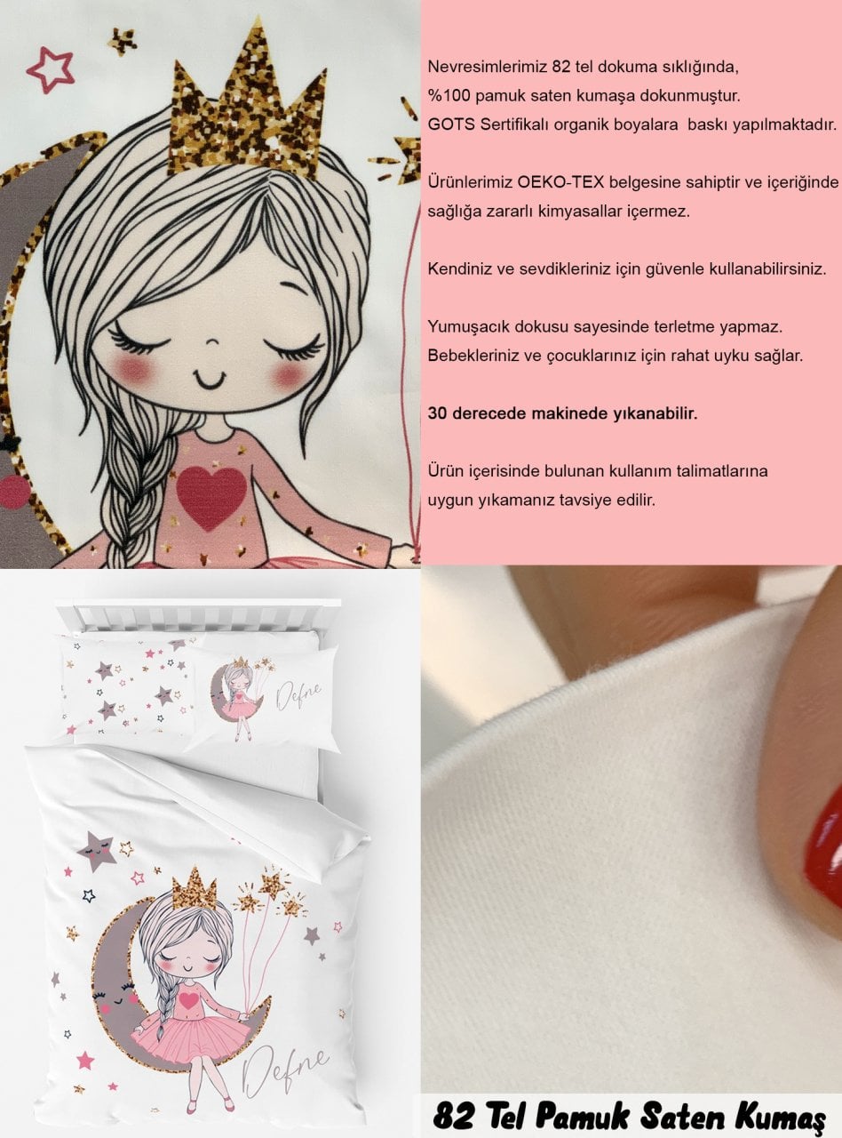 Kişiye Özel Bebek Nevresim Takımı Tren ve Uçak