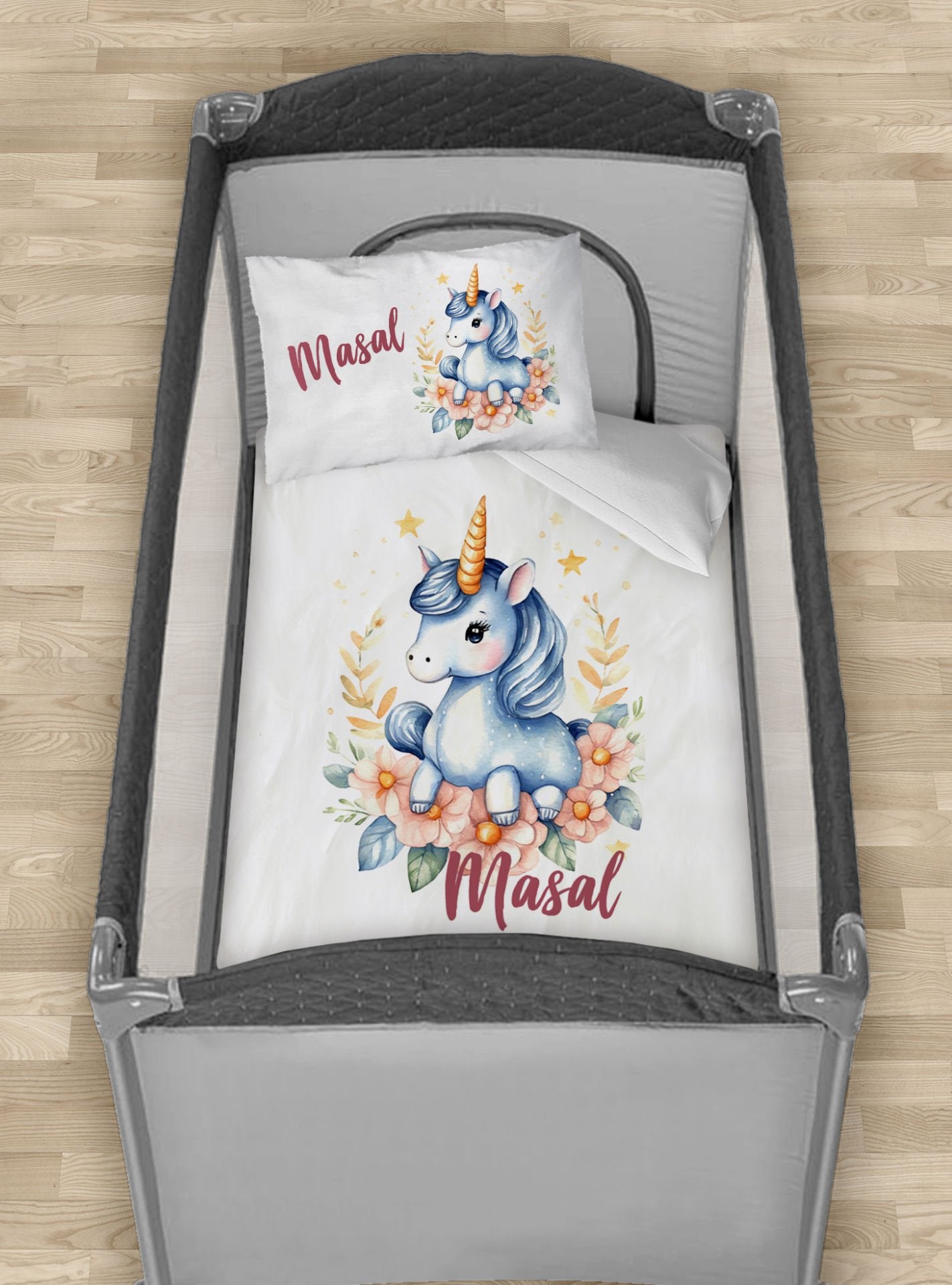 Park Yatak Nevresim Takımı Yavru Unicorn Ürün ana görseli