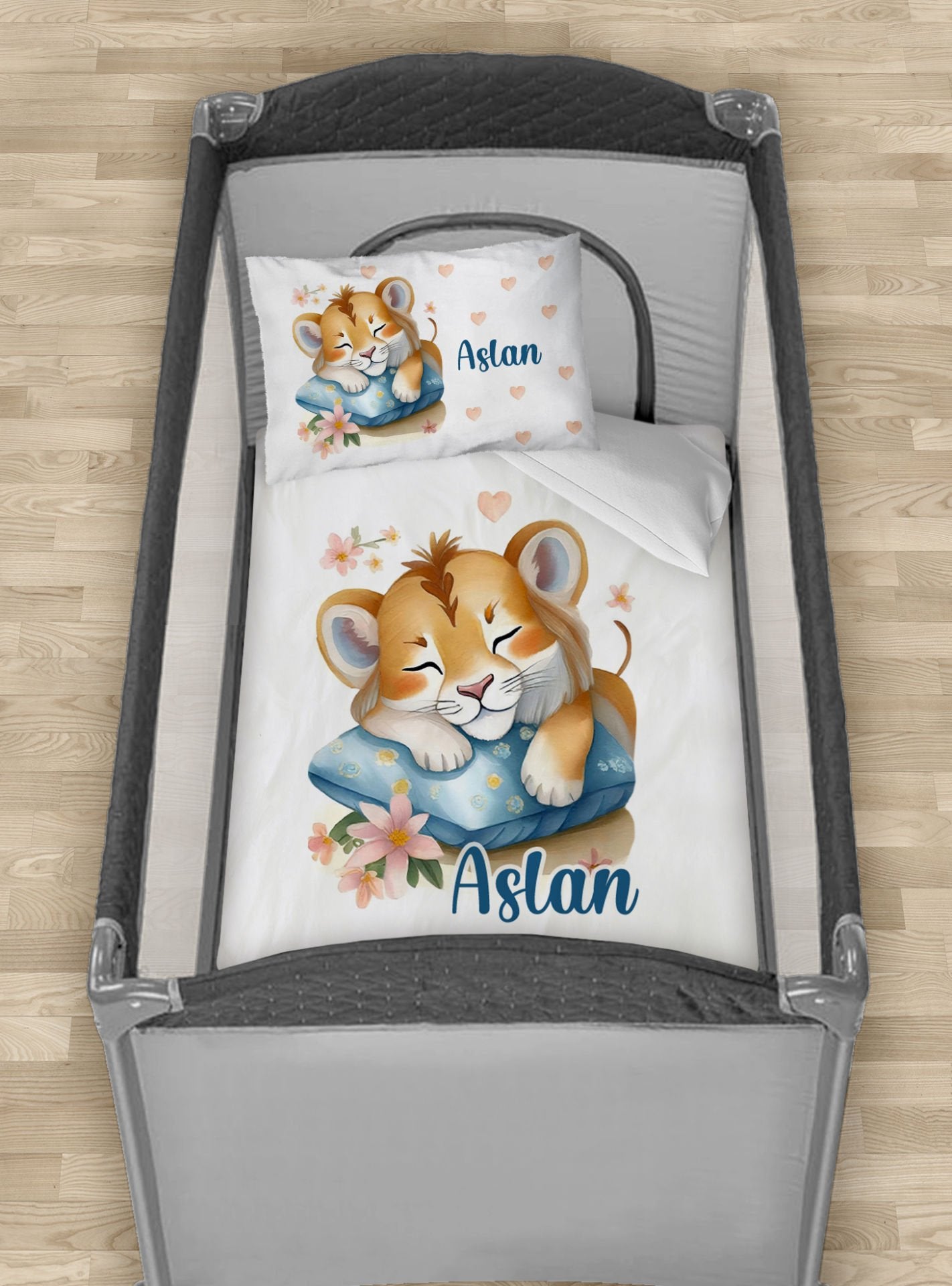 Park Yatak Nevresim Takımı Uyuyan Aslan Ürün ana görseli