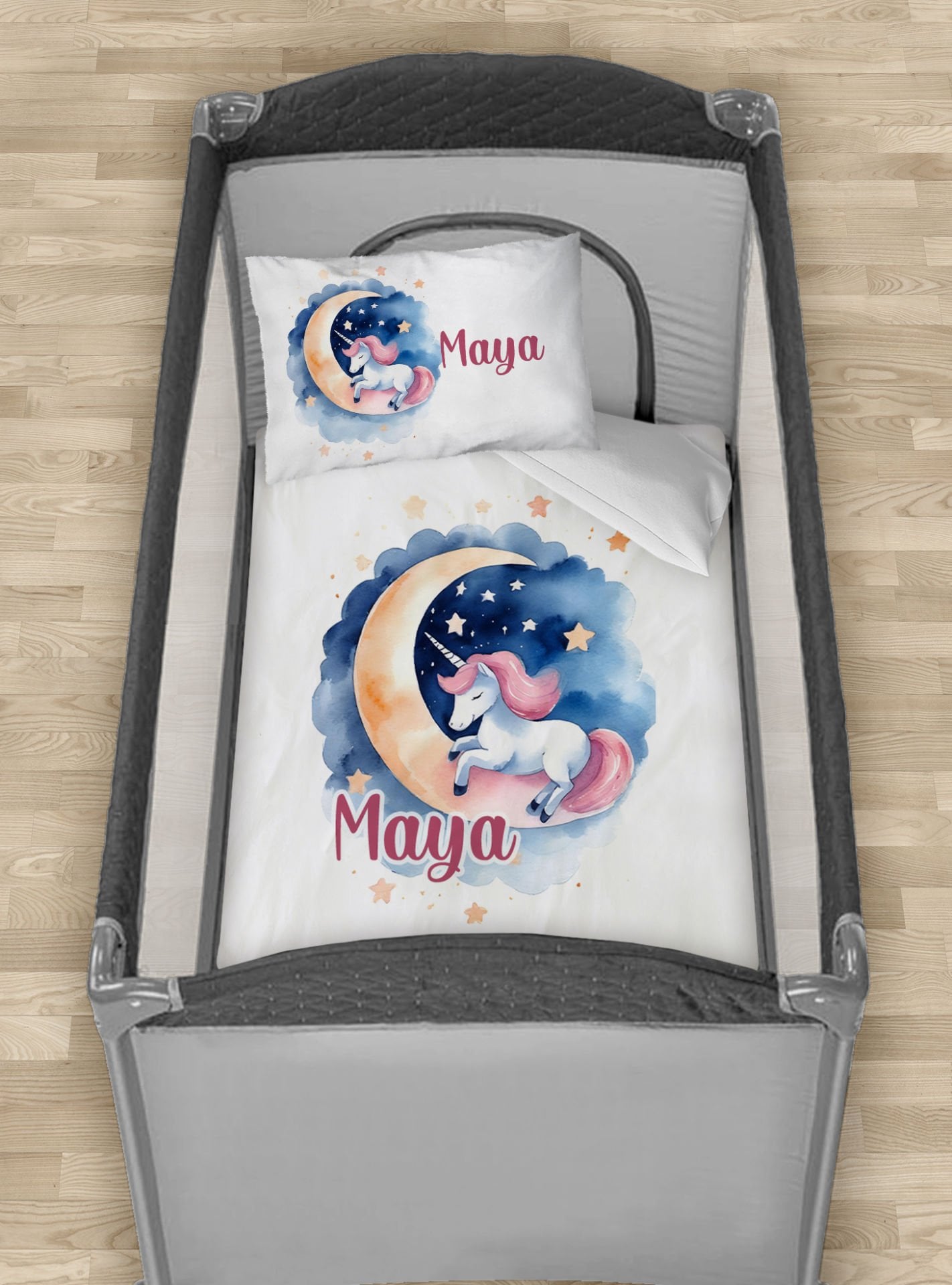 Park Yatak Nevresim Takımı Aydaki Unicorn