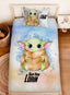 Kişiye Özel %100 Pamuk Tek Kişilik Pike Seti Star Wars Yoda