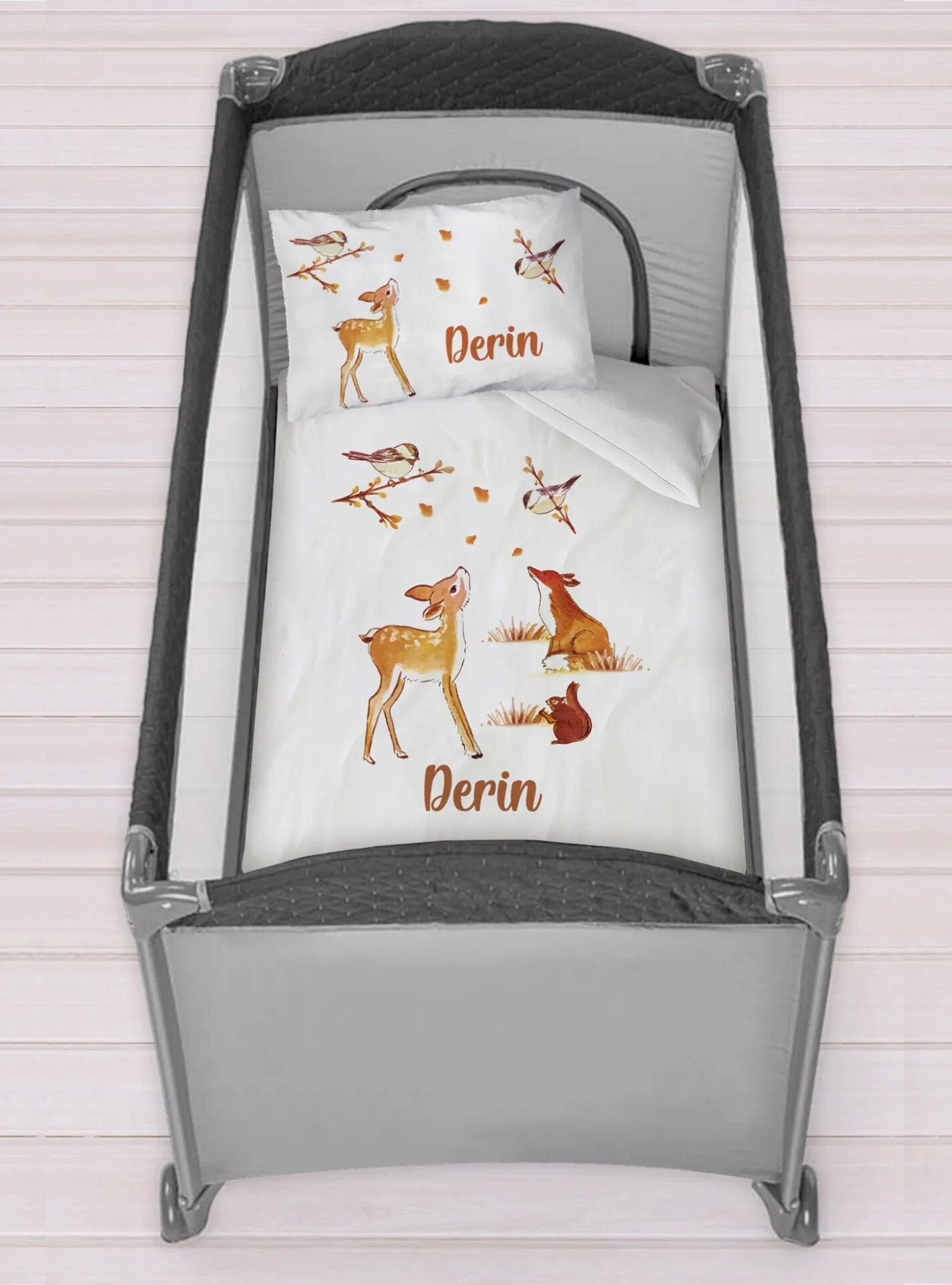 Park Yatak Nevresim Takımı Bambi ve Tilki